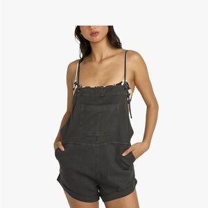 Billabong Women's Wild Pursuit Cotton Twill Blend Romper